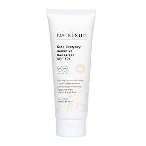 Natio Kids Daily Sensitive Sunscreen SPF50+ (Tube) 100ml