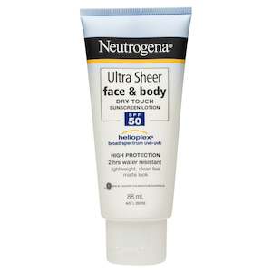 NEUTRO Ultra Sheer Face Lotion SPF50+ 88ml