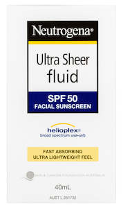 Sun Care: NEUTRO Ultra Sheer Sunscreen SPF50 40ml