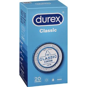 Sexual Health: DUREX Classic 20s