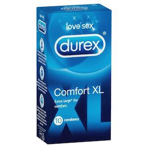 Sexual Health: DUREX Comfort XL 10s