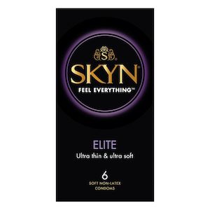 Sexual Health: SKYN Elite Condoms 6pk