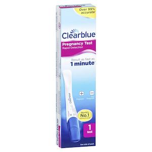 Clearblue | Rapid Detect Pregnancy Test | 1 Pack