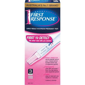 Pregnancy Kits: FIRST Response 3 Test