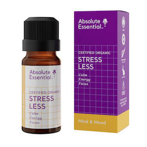 Aromatherapy: Absolute Essential Stress Less (Organic) 10ml