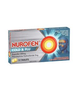 Nurofen Cold & Flu 12 Tablets