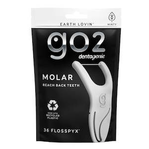 Oral Care: Go2 Dentagenie Molar Reach Back Teeth Flosspyx 36