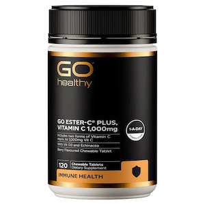 Specials: GO Healthy GO Ester-C Plus 1000mg Berry Chewable Tablets 120s