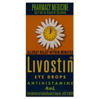 Products: Livostin Eye Drops 4ml