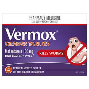 Gut Health: VERMOX Tabs 100mg 4