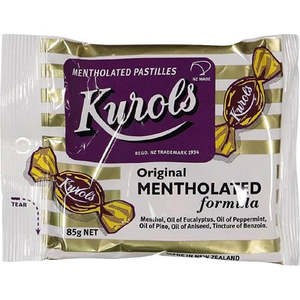Cough Cold Throat: Mayceys KUROLS Lozenge 85g
