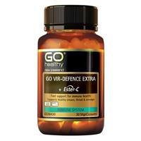 GO Healthy Vir-Defence Extra + Ester-C 30 Vege Capsules
