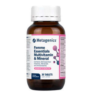 Metagenics Femme Essentials Multivitamin & Mineral 30 Tablets