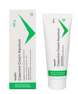 Medicated Skin: healthE Calamine Aqueous Cr BP 100g