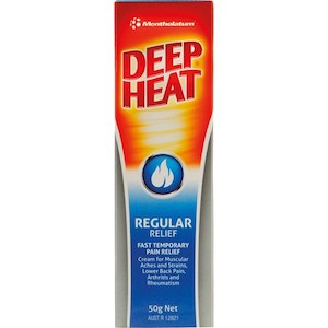 Pain Relief: Mentholatum Deep Heat 50g