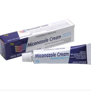 Foot Care: Miconazole Antifungal Cream 15g