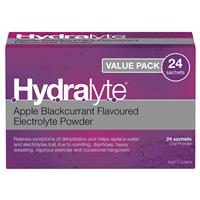 Hydralyte Apple Black Currant Sachet 24s