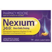 Digestion: Nexium Tablet 20mg 14s