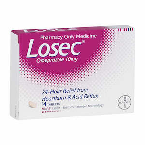 Digestion: Losec Tablets 10mg 14s