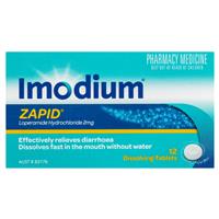 IMODIUM Zapid 2mg 12 tablets