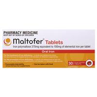 Dietary Supplements: Maltofer Oral Iron Tablets 30s