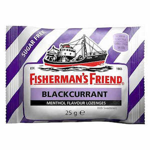 Cough And Cold: Fishermans Friend Blackcurrant 25g