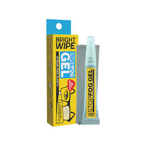 BRIGHTWIPE Stopfog Gel & Microfibre Cloth