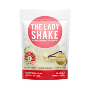 The Lady Shake Vanilla 840g