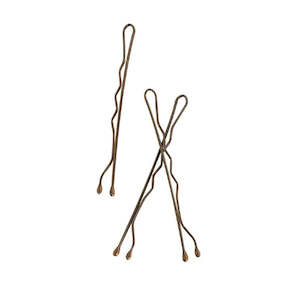 Hair Care: MAE 40-2600BR Bobby Pin 4.5cm Brown 80pk