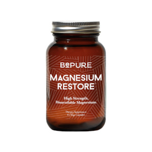 Stress Relief: BePure Magnesium Restore 60 Capsules SBPMA3
