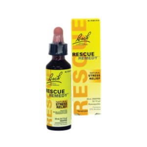 Stress Relief: Bach Rescue Remedy Drops 20mL