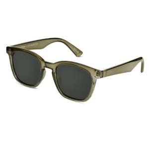 Sun Smart: Wollumbin Offspray Uni. Sun Glasses Forest/Green