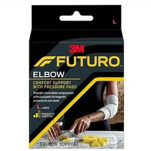 Futuro Comfort Elbow Support + Pressure Pads