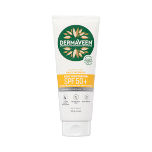 Dermaveen: DERMAVEEN DAILY NOURISH SUN SENSITIVE SPF 50+ WITH BODY MOISTURISER Size: 200g