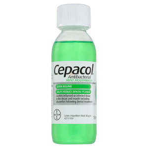 Oral Health: CEPACOL Mouth Wash Solution Mint 150ml