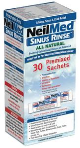 Medicines Allergy Hayfever: Neilmed Sinus Rinse PreMix Sachets 30s