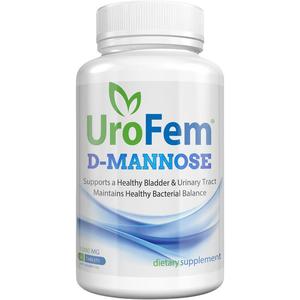 Medicines Digestive Health: Urofem D-Mannose 1000mg 50s