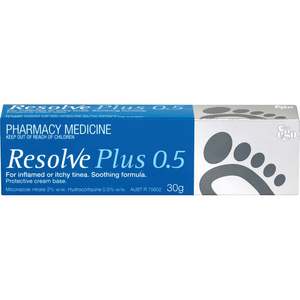 Skincare Treatments Antifungal Treatments: Ego Resolve Plus 0.5 Top Cream 30g