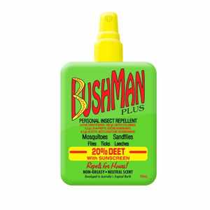Bushman Plus 20% Deet Pump Spray 100ml
