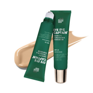 Mens Facial Skincare: Shake Up Cosmetics Eye Eye Captain Under Eye Concealer & Moisturiser Medium 15ml