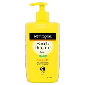 Neutrogena Beach Defence SPF50 Lotion 400ml
