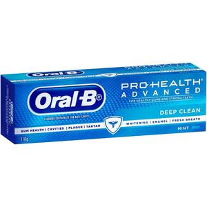 Oral B Pro Health Advanced Deep Clean Toothpaste 110g