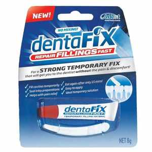 Toothpaste: Dentafix Temporary Filling Repair 8g