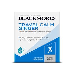 Travel Accessories: Blackmores Travel Calm Ginger Tablets 45s