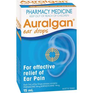 Auralgan Ear Pain Relief Drops 15ml
