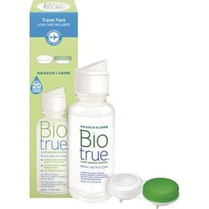 Bausch Lomb: Bausch + Lomb Biotrue Multi-Purpose Solution Travel Pack with lens case 60ml