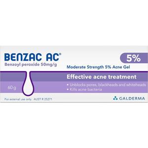 Benzac AC Gel 5% 60g