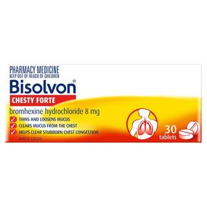 Bisolvon: Bisolvon Chesty Forte Tablets 30s