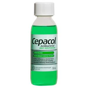 Cepacol: Cepacol Mint Mouth Wash Solution 150ml