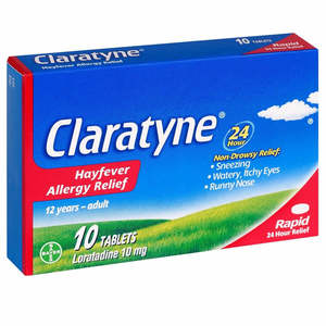 Claratyne: Claratyne Tabs 10mg 10s